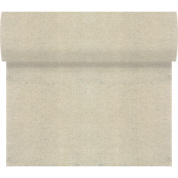 Airlaid Hantessa Tischläufer 30 m x 40 cm, perforiert, Jute taupe