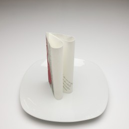 Airlaid Hantessa Serviette 33 x 33 cm, Sternleuchten