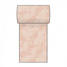 Airlaid Hantessa Tischband 40 m x 20 cm, Loop terracotta