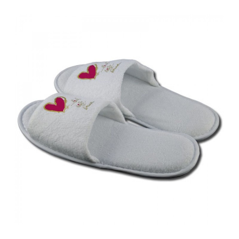Badeslipper -Herzlich Willkommen- Badeslipper -Herzlich Willkommen-