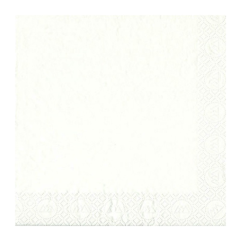 Tissue Hantiss Serviette Blanco 40 x 40 cm, 2-lagig, hochweiß Tissue Hantiss Serviette Blanco 40 x 40 cm, 2-lagig, hochweiß