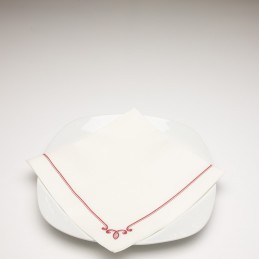 Airlaid Hantessa Serviette 40 x 40 cm, K-Rahmen bordeaux