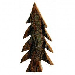 Tannenbaum Holz, H 15cm