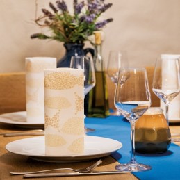 Airlaid Hantessa Serviette 40 x 40 cm, Sealife beige