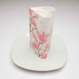 Airlaid Hantessa Serviette 40 x 40 cm, Magnolia pink