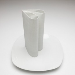 Airlaid Hantessa Serviette 40 x 40 cm, Harry silber