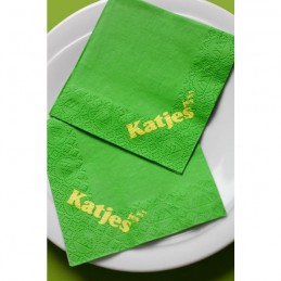 Hantiss Tissue-Serviette (3-lagig) 24 x 24 cm (1/4 Falz), mit Ihrem Werbedruck