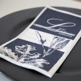 Hantiss Tissue-Serviette (2-lagig) 33 x 33 cm (1/8 Falz), mit Ihrem Werbedruck