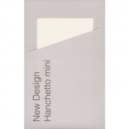 Hanchetto Mini "Individuell" Offsetdruck, für Serv. 24er, 2-lagig (90x140 mm, 1/8 Falz), mit Ihrem Werbedruck