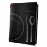 Speisekarte ECO Menu black SET