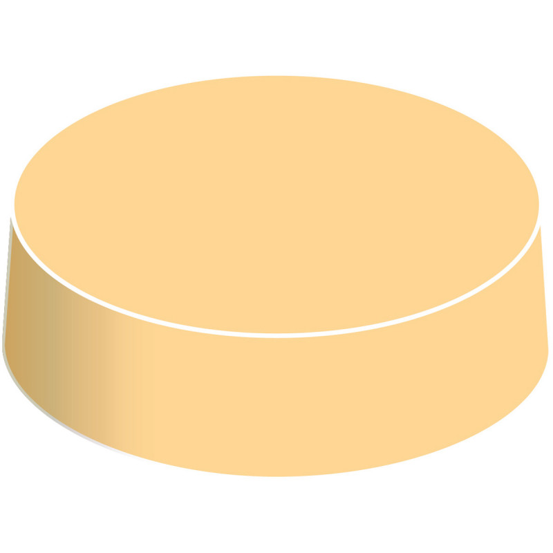 Caps/Glasabdeckung aus Mattkarton ∅ 74mm, Basic braun Caps/Glasabdeckung aus Mattkarton ∅ 74mm, Basic braun